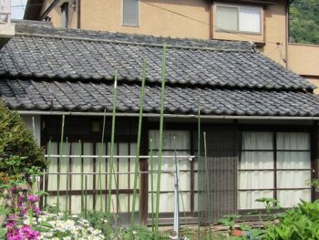 施工前の屋根