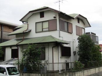 塗装前の全景