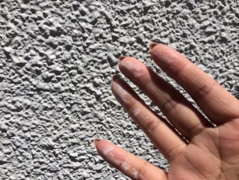 塗り替え前　チョーキング現象