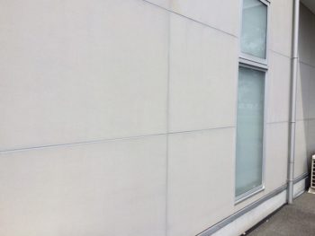 完成した外壁