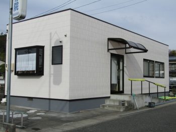 完成した全景
