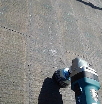 屋根、サンダーケレンのようす