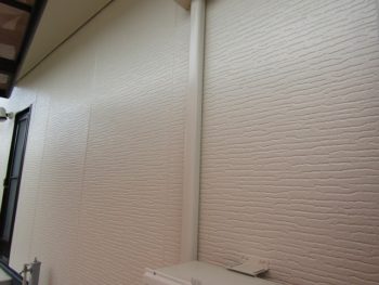 完成した外壁