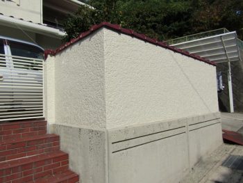 塀の完成