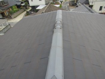 屋根の色あせ