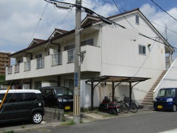 塗装前の全景