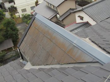 屋根塗装前