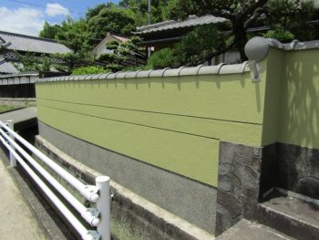 外壁塗装完成