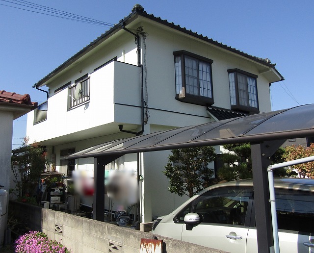 倉敷市外壁塗装　完成