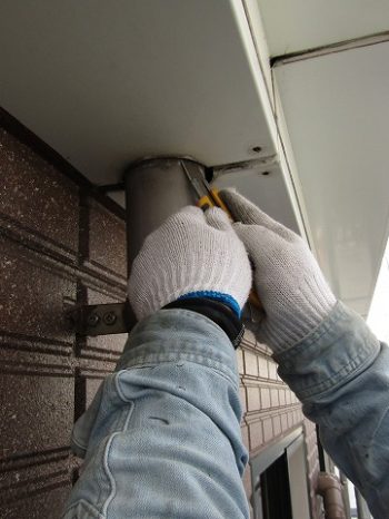 コーキング撤去