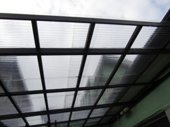 波板の張り替え