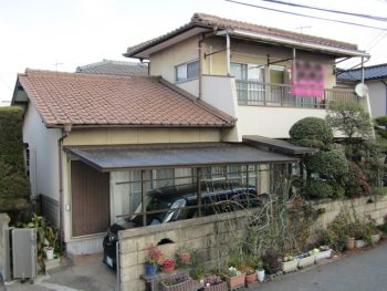 塗装前の全景