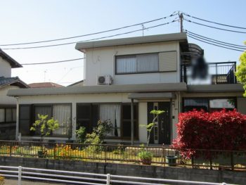 塗装前の全景