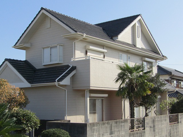 外壁屋根塗装の完成