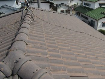 屋根の施工前
