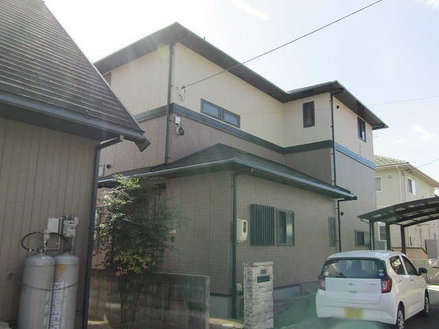 倉敷市　屋根外壁塗装の完成
