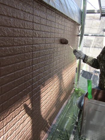 上塗り２回目塗装