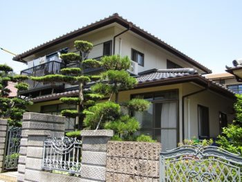 倉敷　外壁塗装施工前