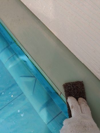 板金をケレン