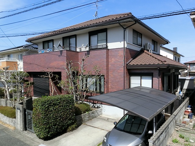 倉敷市外壁塗装工事完成