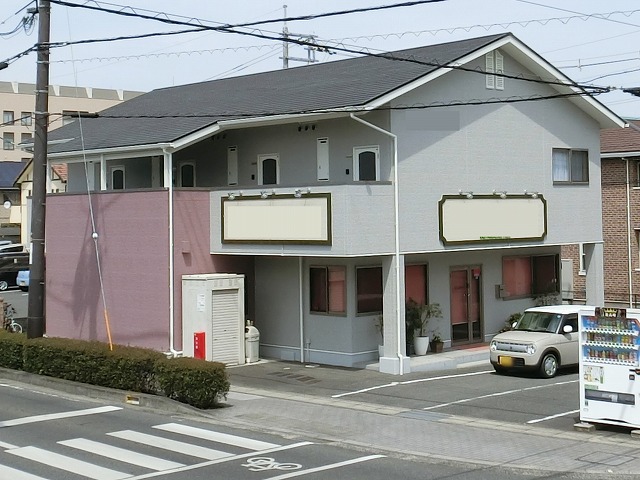 アパート塗装工事完成