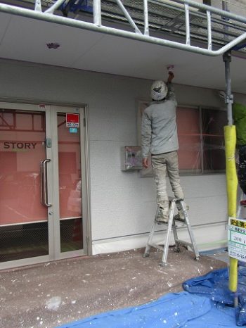 軒天の塗装