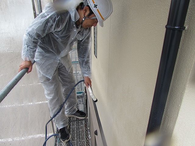施工後の散水調査