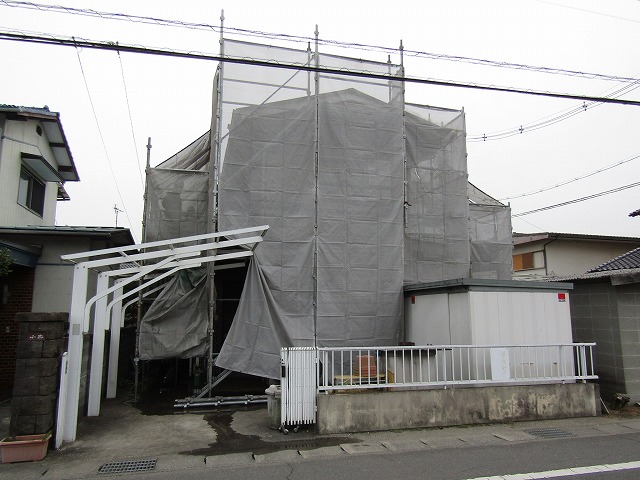 岡山市北区の現場