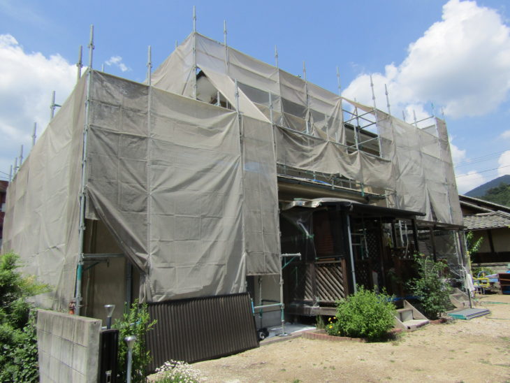高梁市の現場