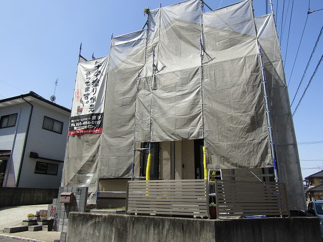 外壁の塗装