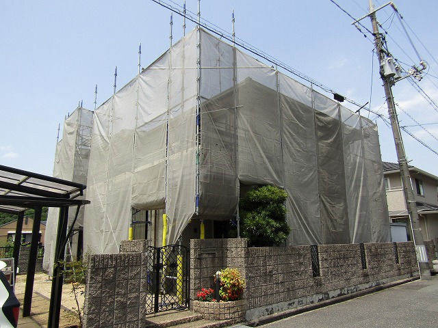 早島町の現場
