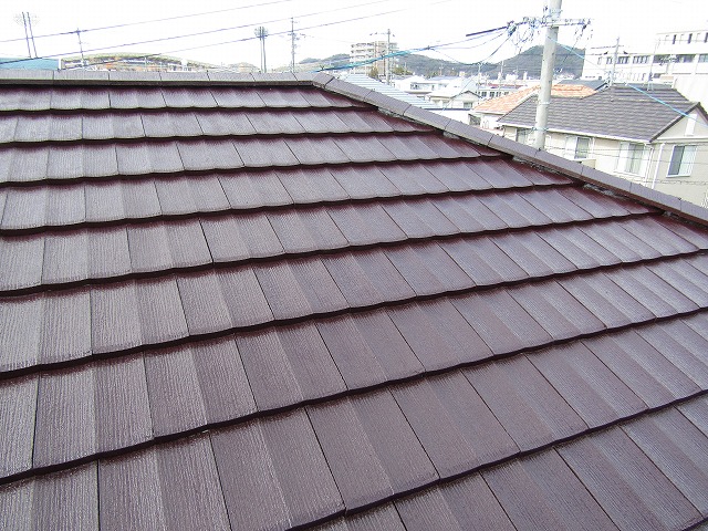 屋根の完成