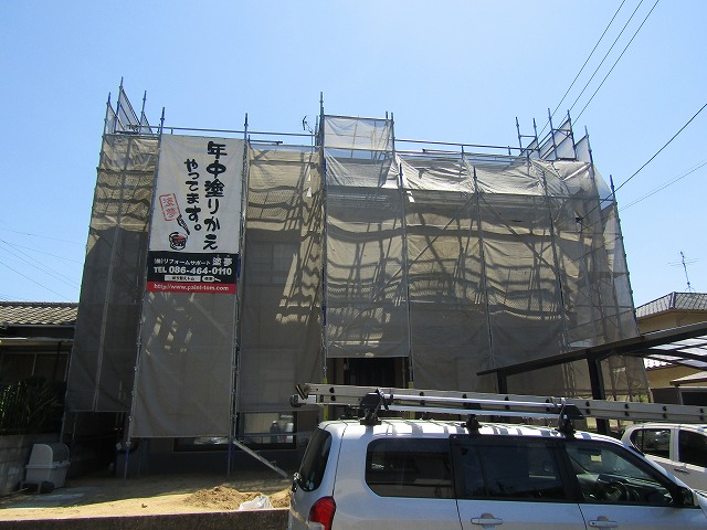 倉敷市の現場