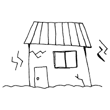 住宅の外壁ひび割れ