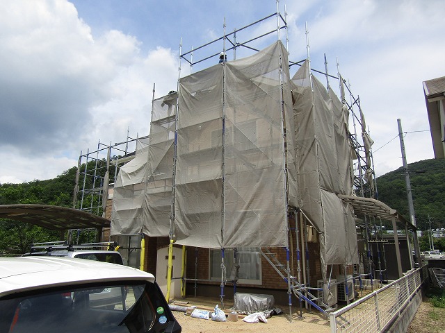 備前市の現場