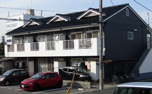 アパート完成　カラーシミュレーション