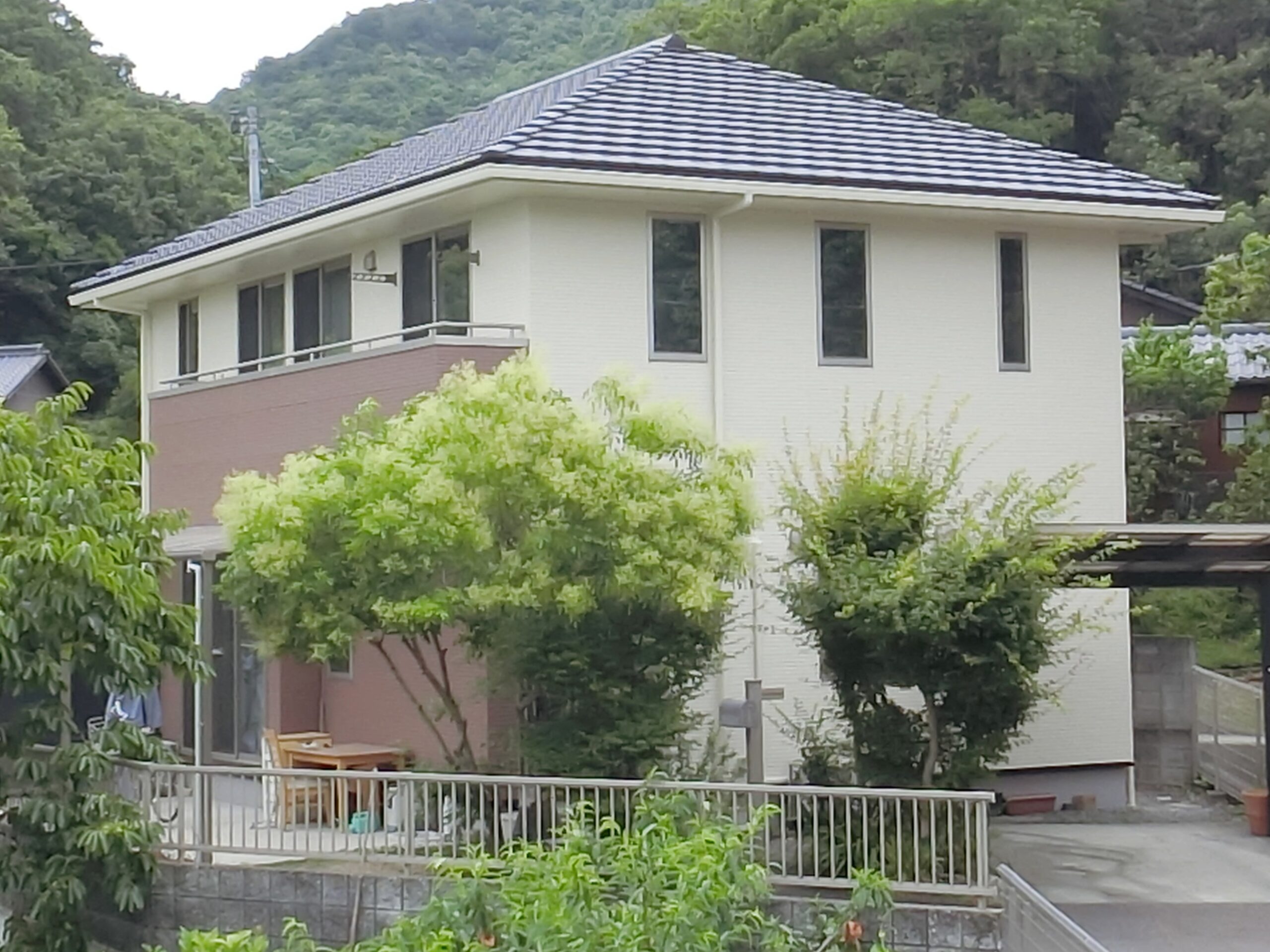 塗装後の全景