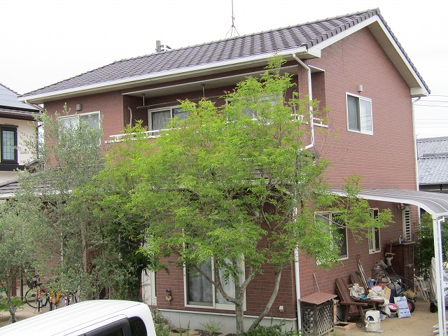 塗装前の全景