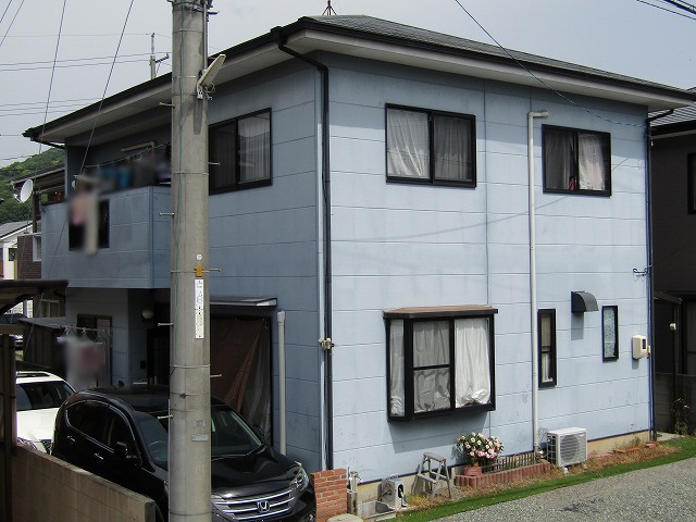 塗装前の全景