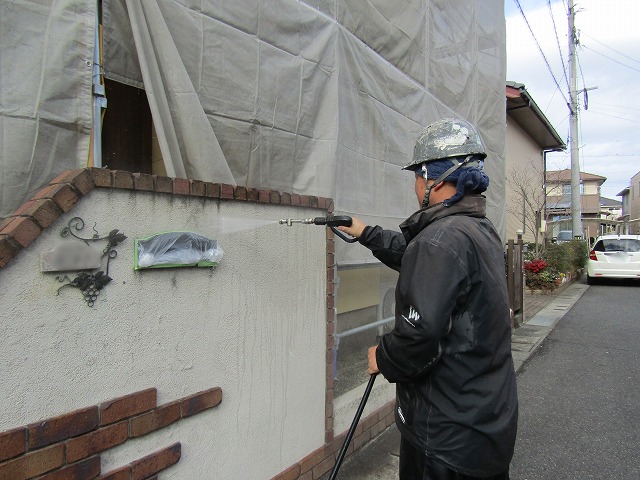 洗浄作業