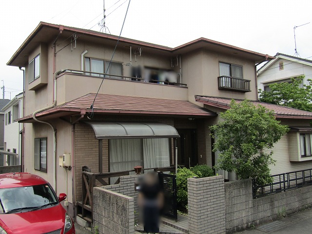 塗装前の全景
