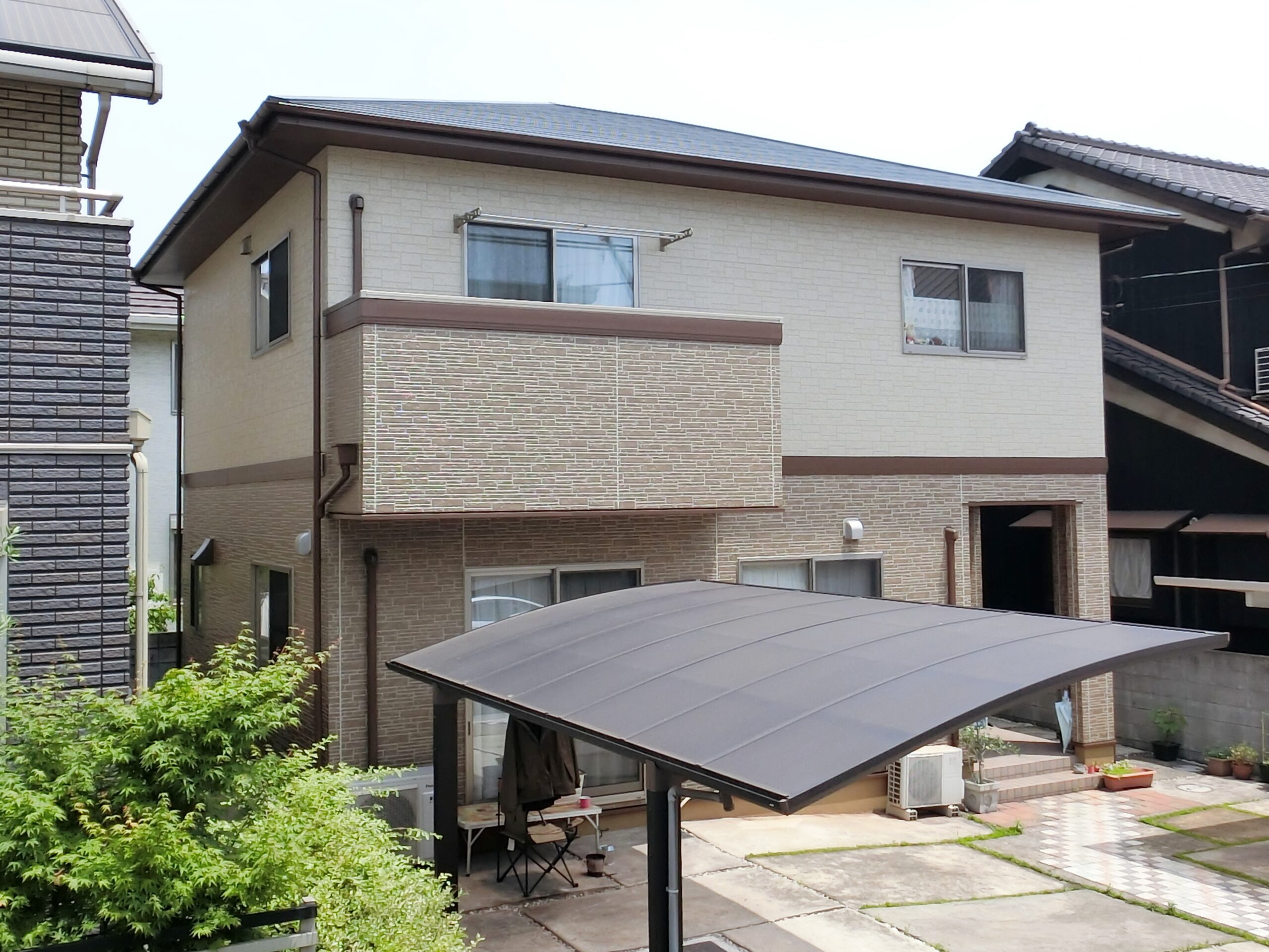 外壁塗装完成
