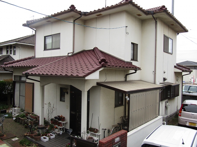 塗装前の全景