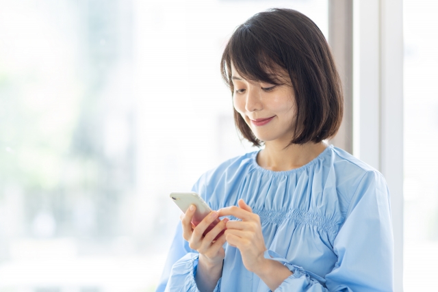 スマホで依頼