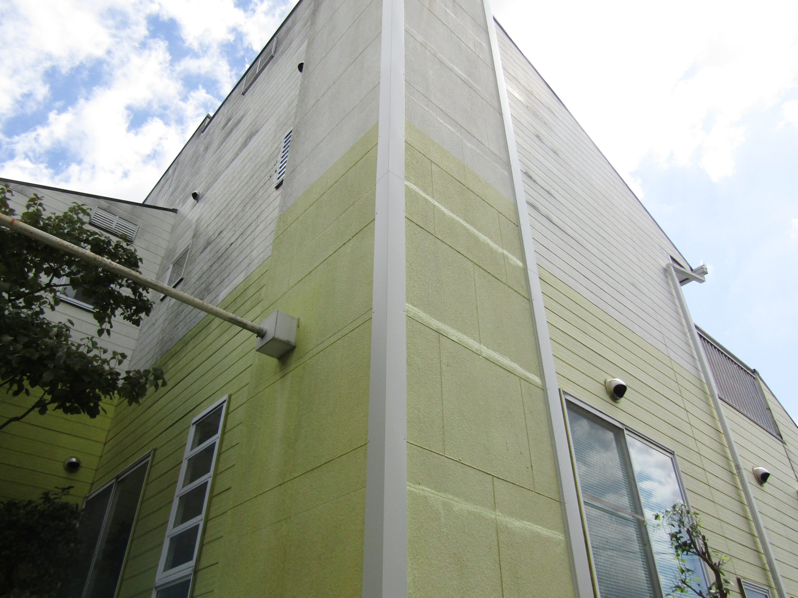 板金工事完成
