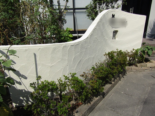 塀の塗装