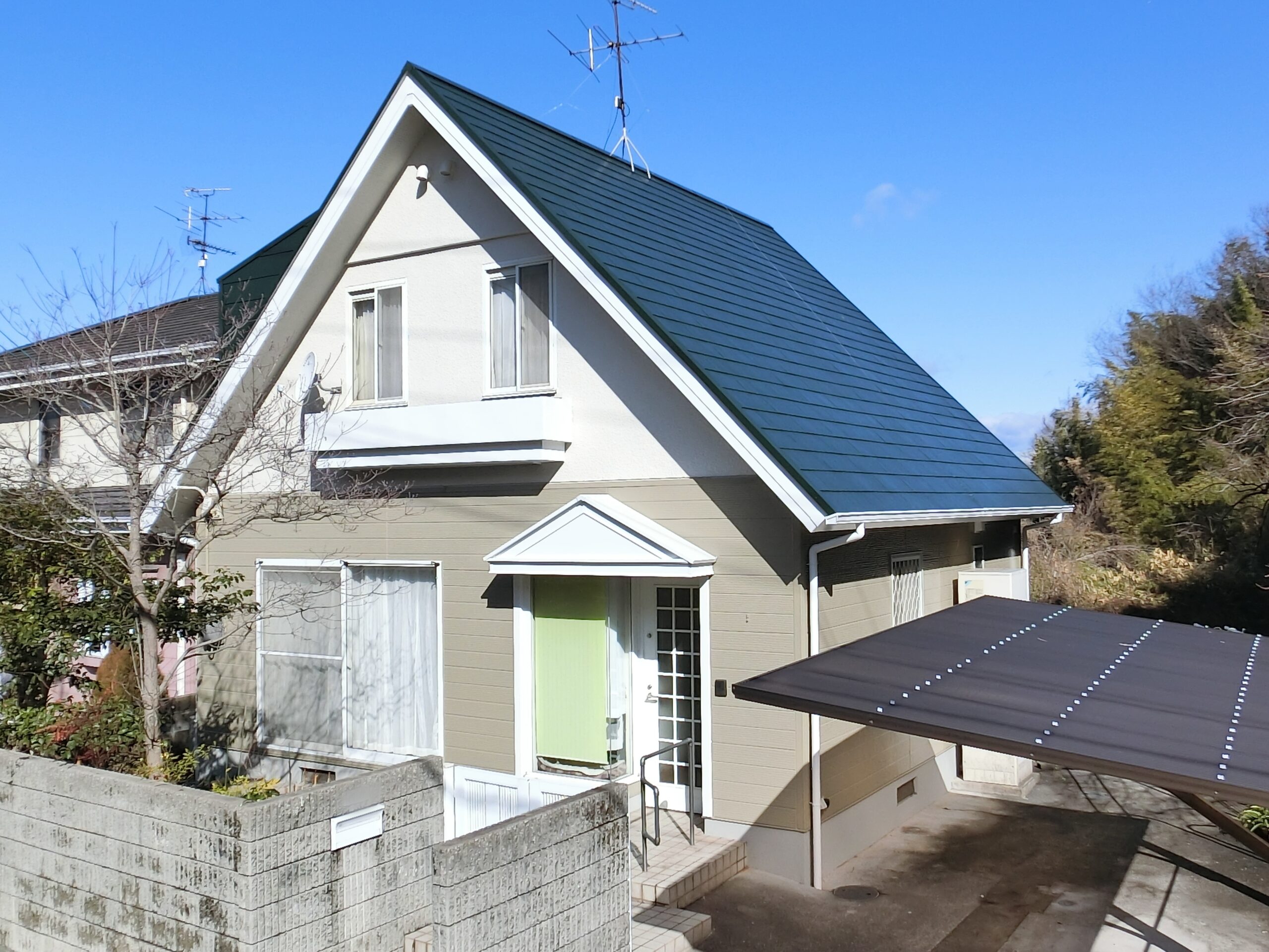 屋根外壁塗装　完成