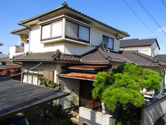 塗装前の全景