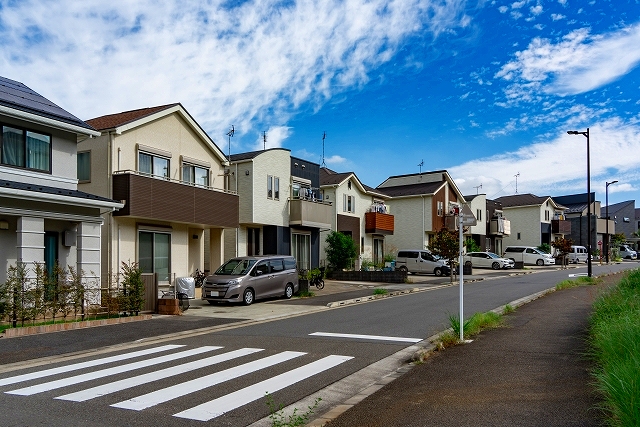 近隣との外壁の色のバランス