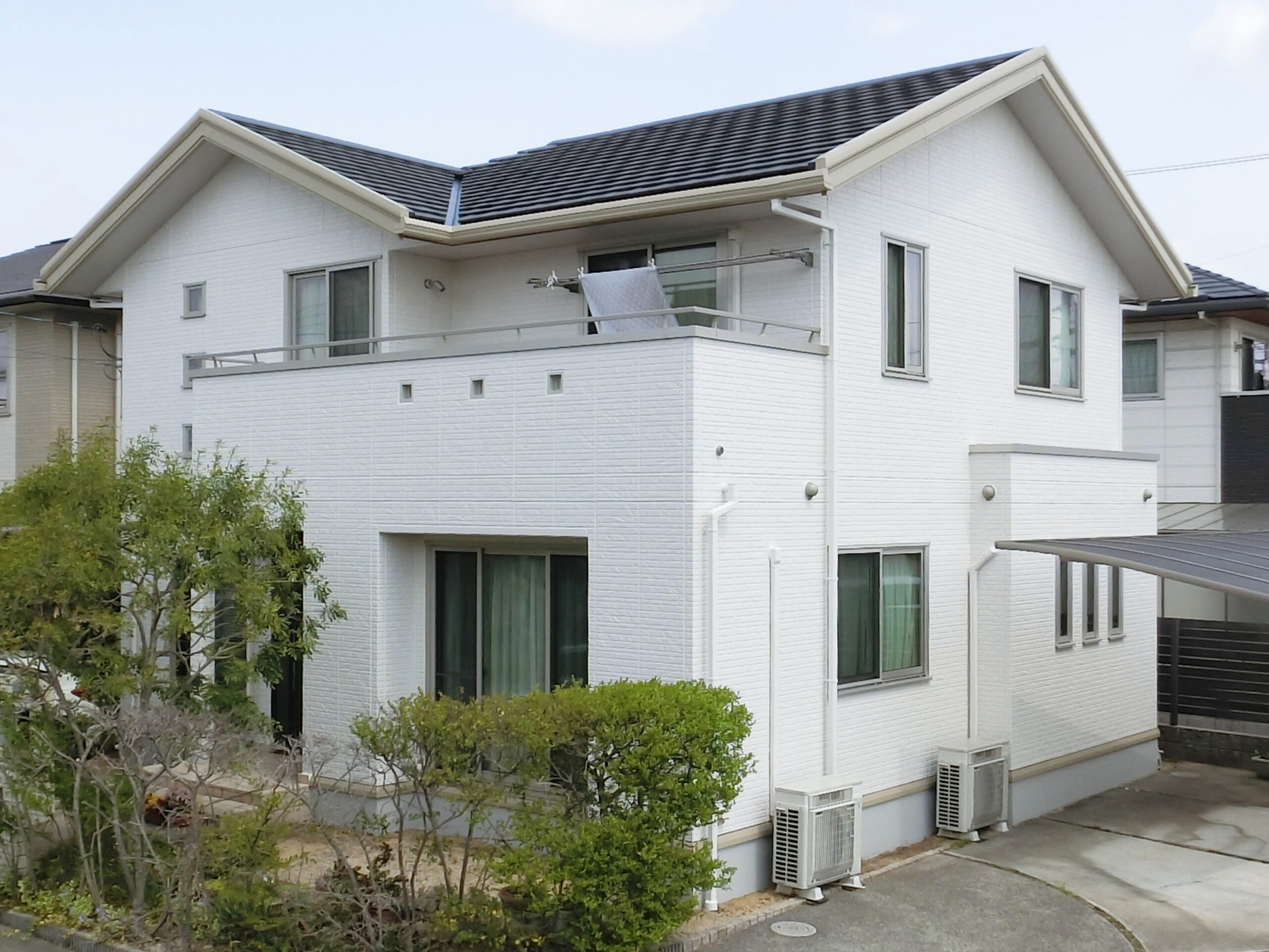 外壁塗装　完成